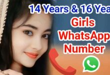 Girl Numbers Of 14 16 Year Age