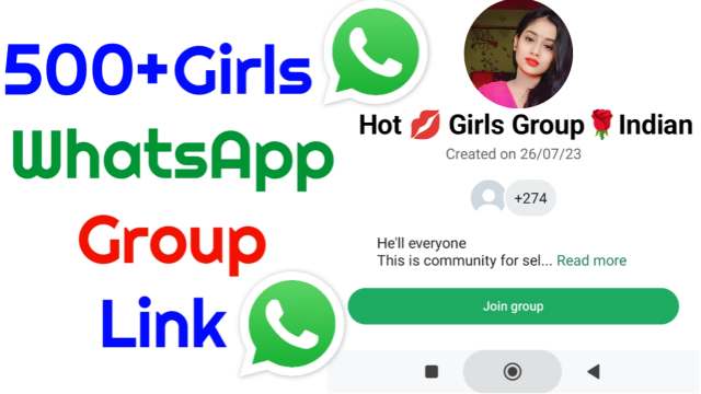 Girls WhatsApp Group Link 24 Hours Active Girls Group Link